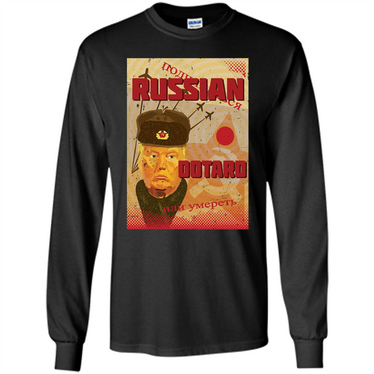 Funny President T-shirt Russian Dotard T-Shirt Black