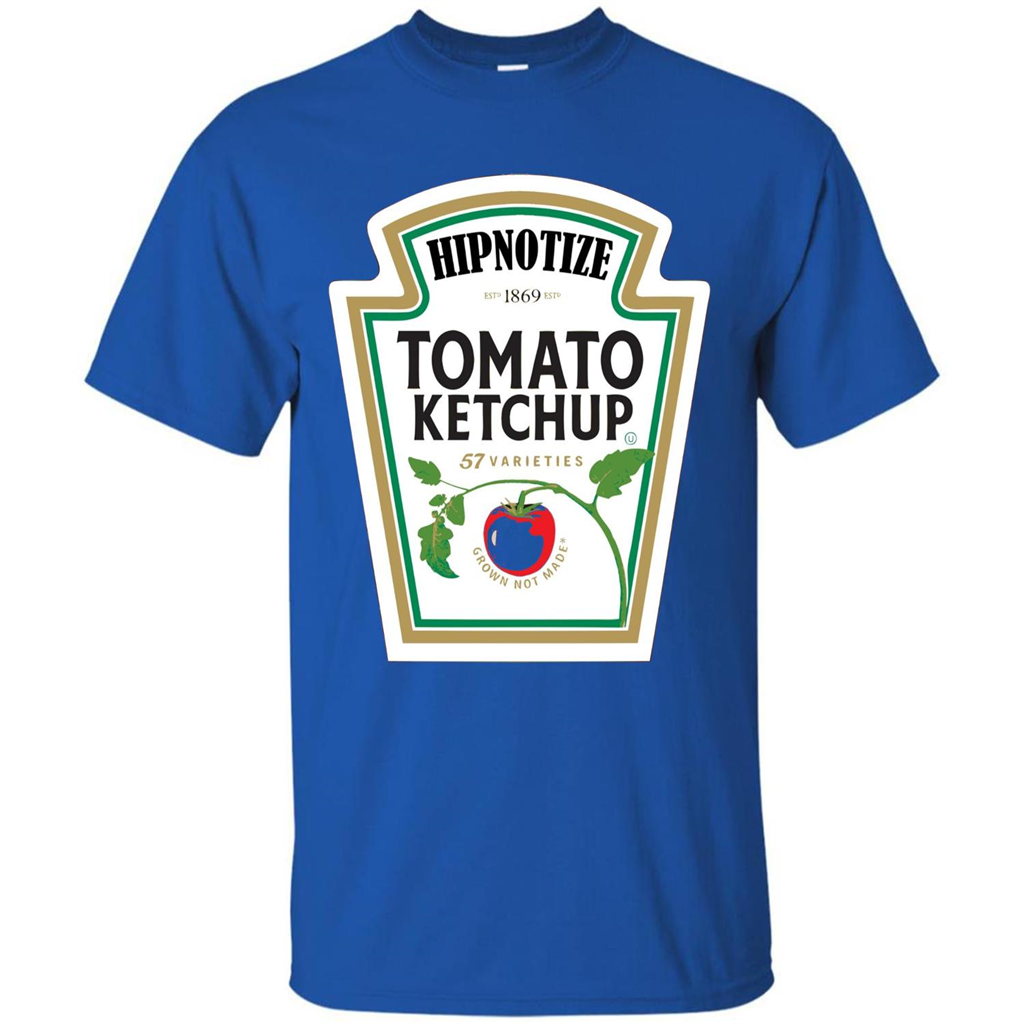 Ketchup Condiment Costume T-shirt Tomato Ketchup 57 Varieties Grown Not Made Royal