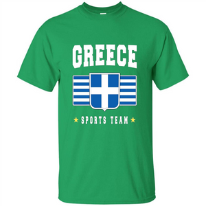 GREECE T-shirt Greek Flag T-shirt Sports Team