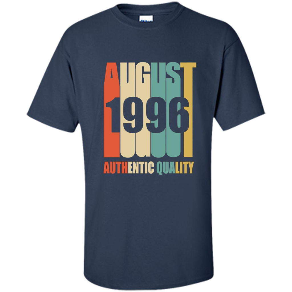 August 1996 Authentic Quality T-shirt Navy