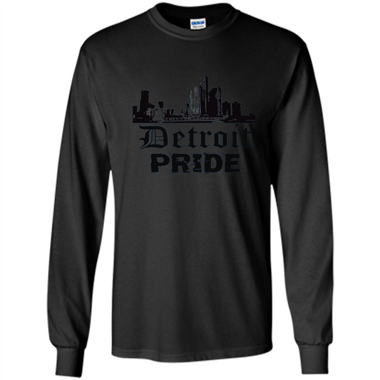 Detroit Pride T-shirt Black