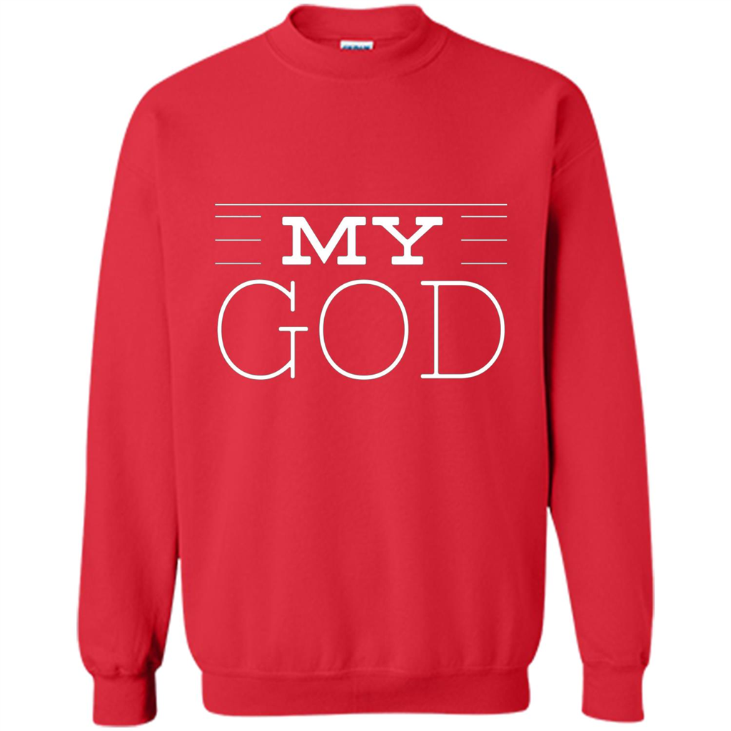 Christian T-shirt My God Red