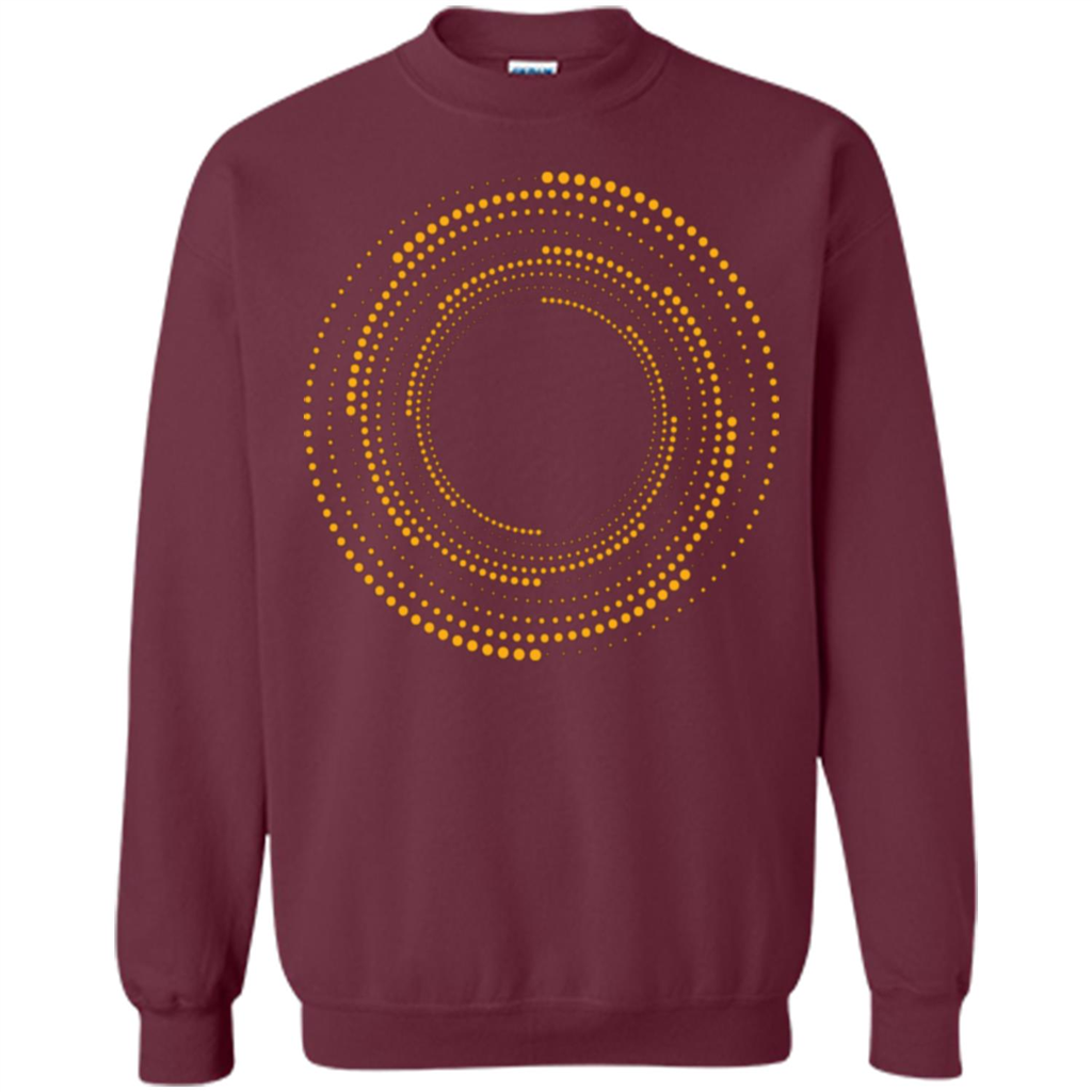 Dots in Motion T-shirt Maroon
