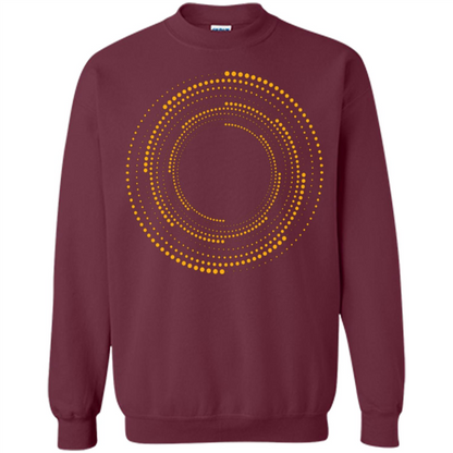 Dots in Motion T-shirt Maroon