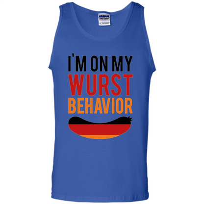 Wurst Behavior Oktoberfest T-shirt Funny German T-shirt Royal