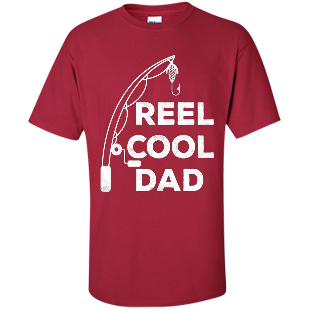 Reel Cool Dad Reel Cool Dad T-shirt Cardinal