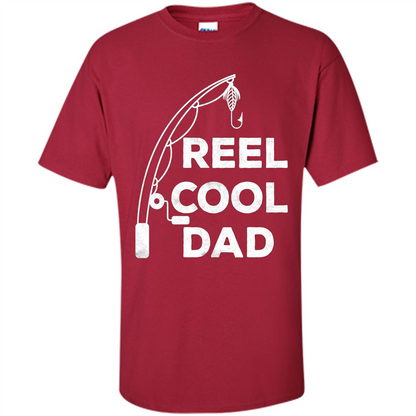 Reel Cool Dad Reel Cool Dad T-shirt Cardinal
