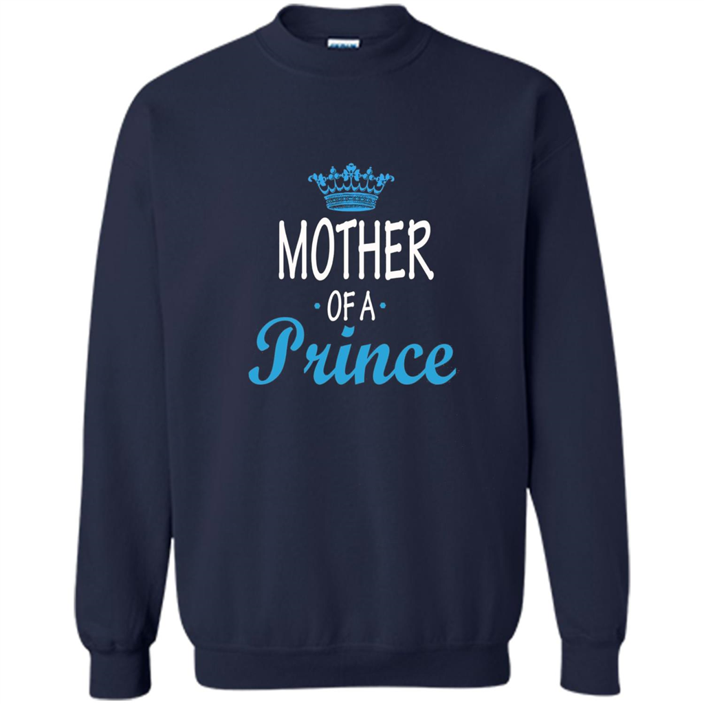 Mother Gift T-shirt Mother Of A Prince T-shirt Navy