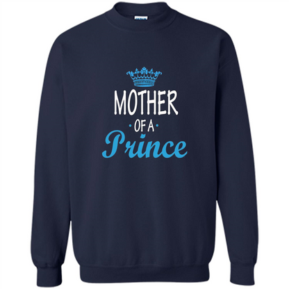 Mother Gift T-shirt Mother Of A Prince T-shirt Navy