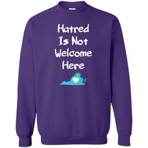 Hatred Is Not Welcome Here T-shirt