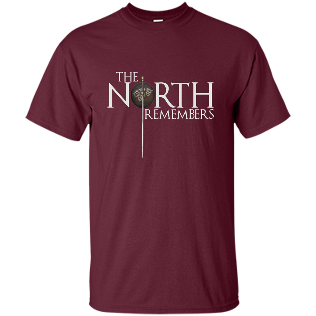 GoT T-shirt The North Remembers T-shirt Maroon