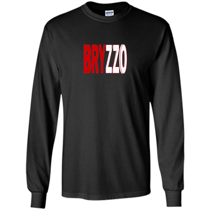 Bryzzo Bryant and Rizzo Funny Baseball T-shirt Black