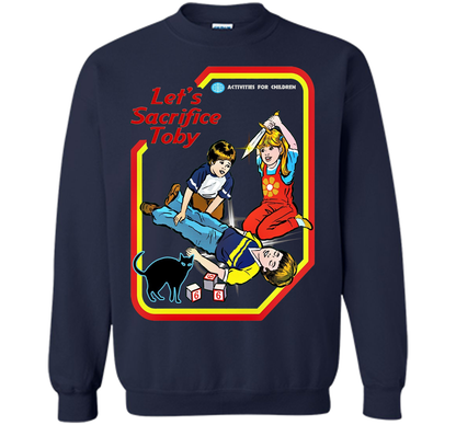 Let's Sacrifice Toby T-shirt Navy