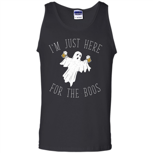 Halloween T-shirt I'm Just Here For The Boos T-shirt Black