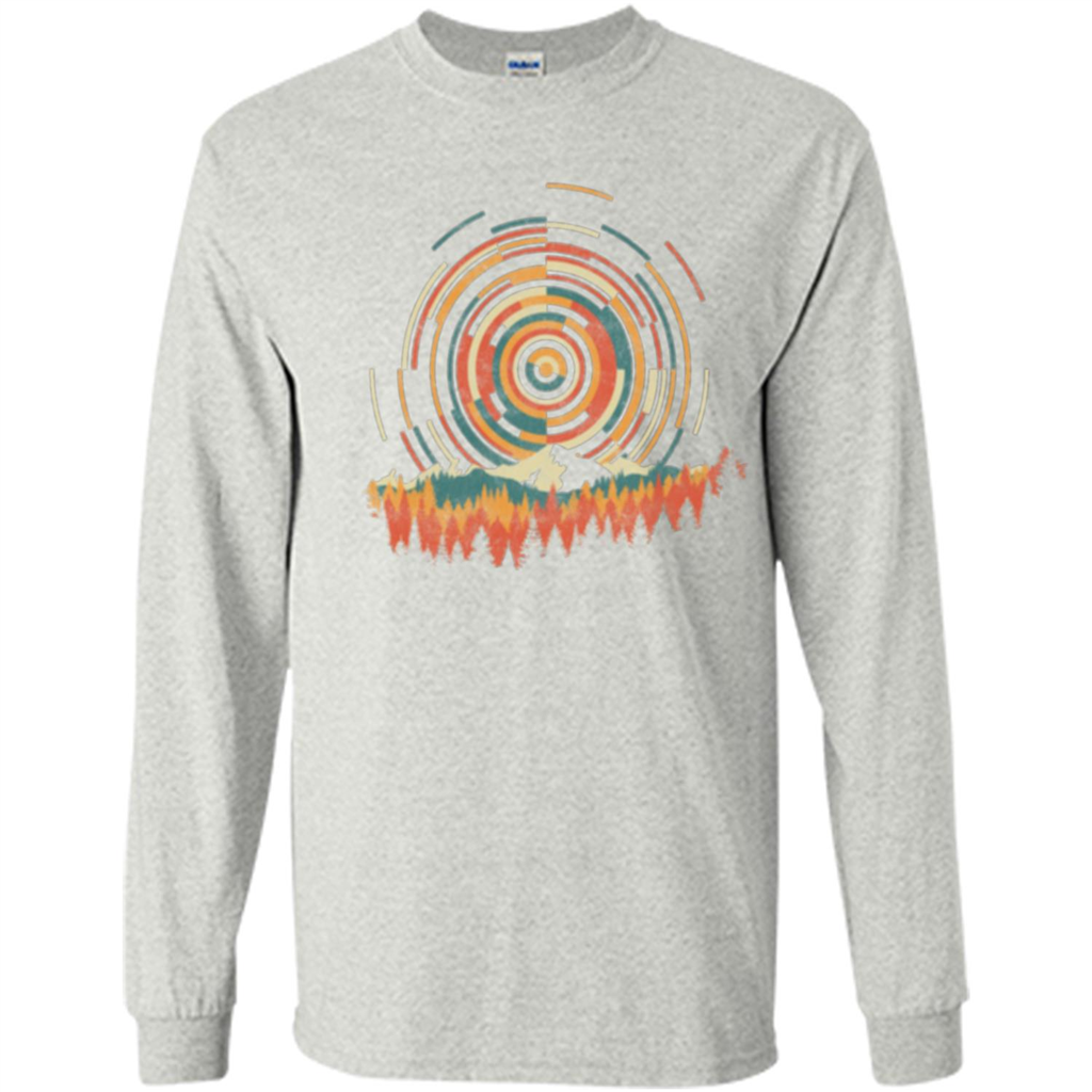 The Geometry Of Sunrise T-shirt Ash