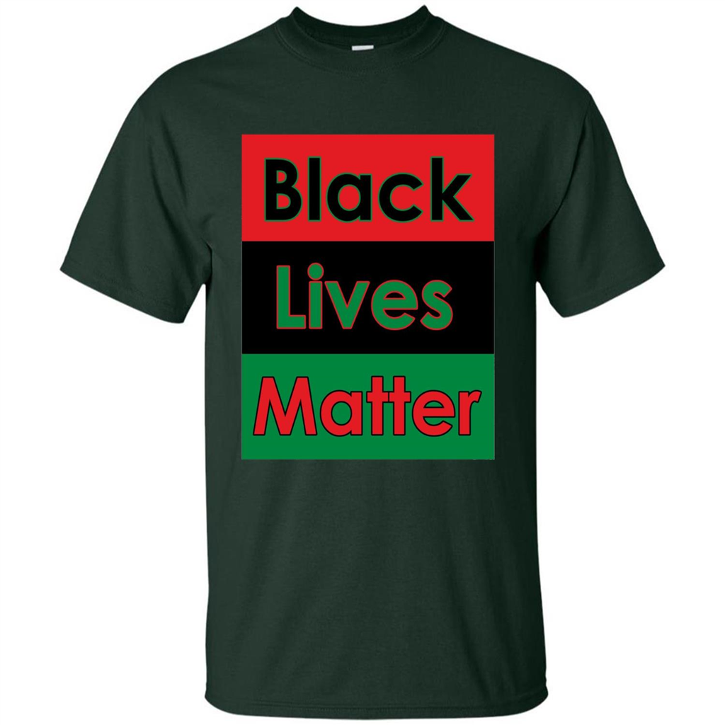 Black Lives Matter-T-shirt Forest Green