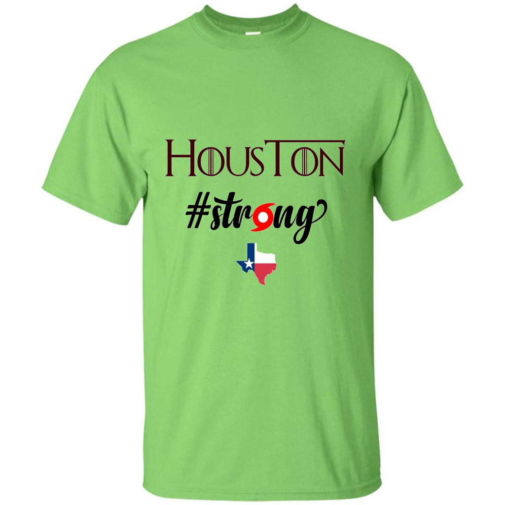 Houston Strong Texas T-Shirt Lime