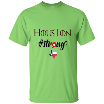 Houston Strong Texas T-Shirt Lime