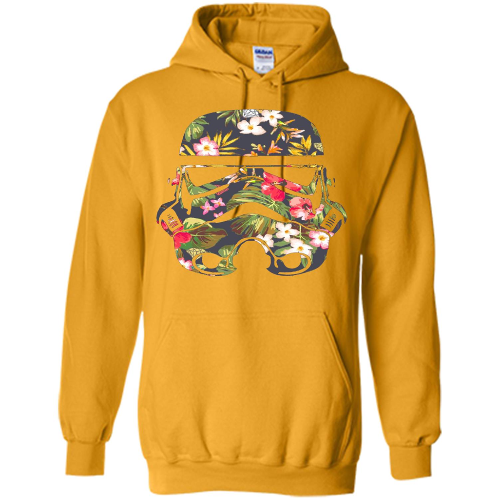 Tropical Stormtrooper Graphic T-Shirt Gold