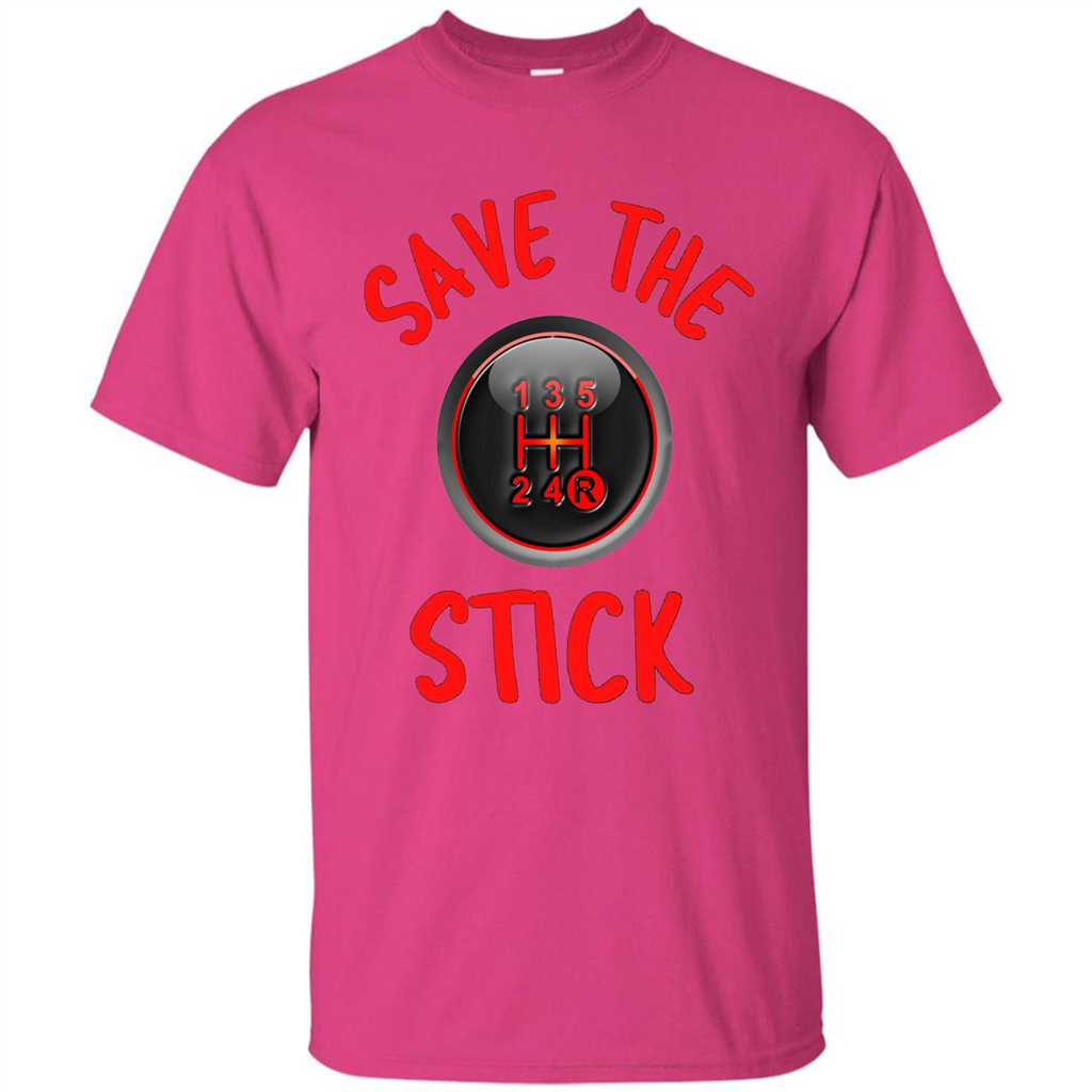 Car Racing T-Shirt Save The Stick Heliconia