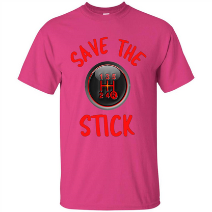 Car Racing T-Shirt Save The Stick Heliconia
