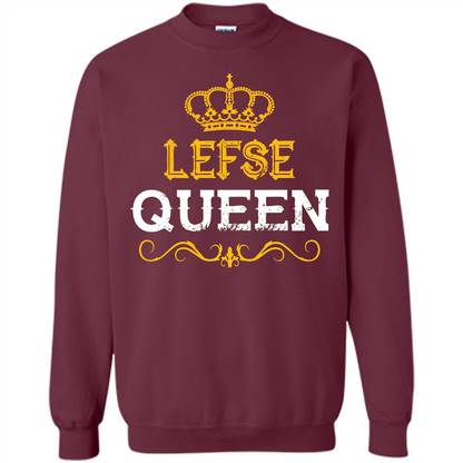 Norsland T-shirt Lefse Queen T-shirt Maroon