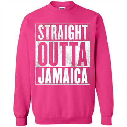 Jamaica T-Shirt - Straight Outta Jamaica T-shirt Heliconia