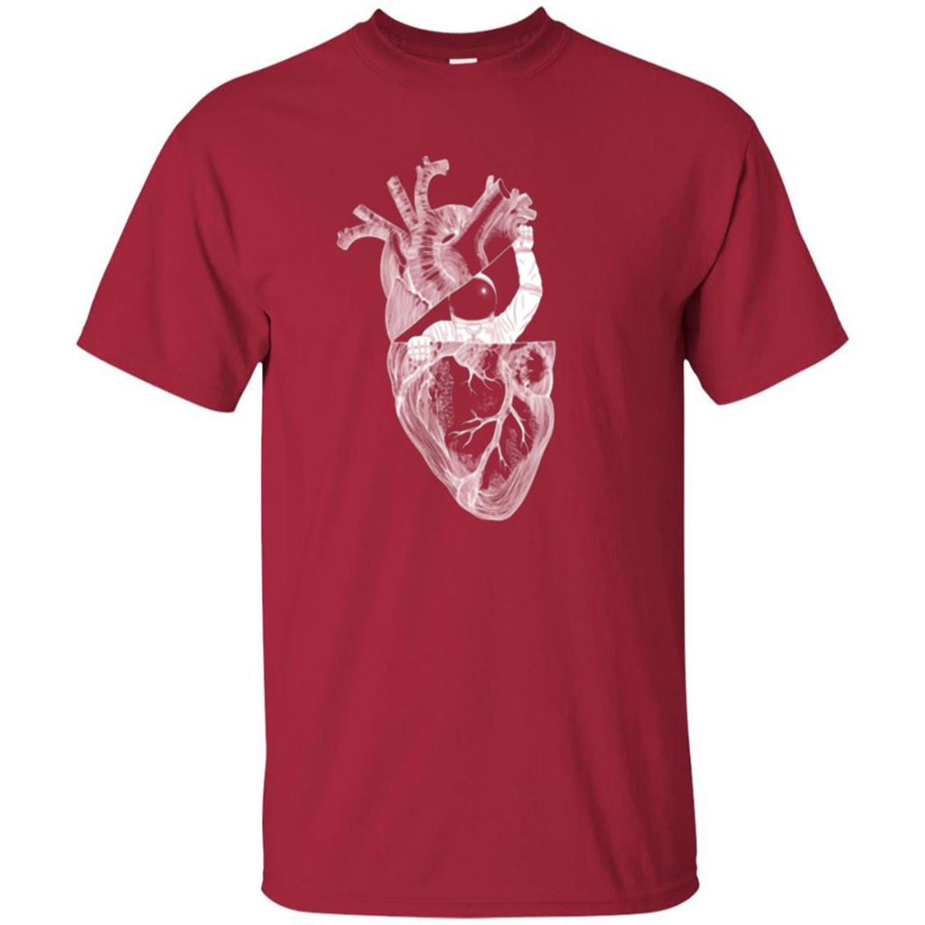 My Space T-shirt Heart T-shirt Cardinal