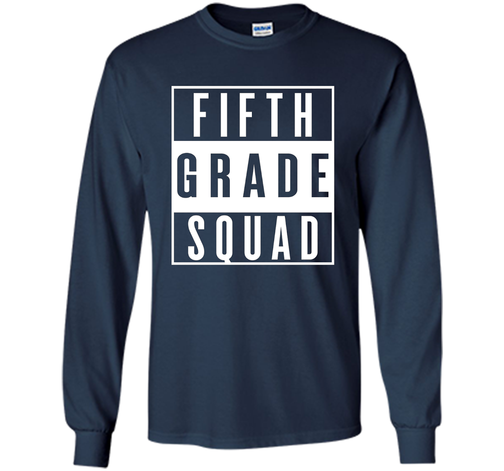 Fifth Grade Squad T-shirt Navy