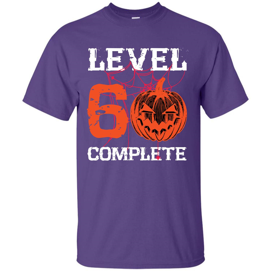 Halloween T-shirt Level 60 Complete Purple