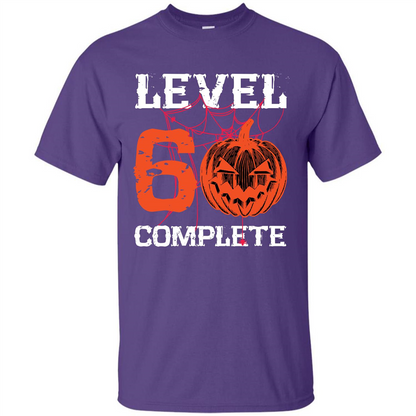 Halloween T-shirt Level 60 Complete Purple