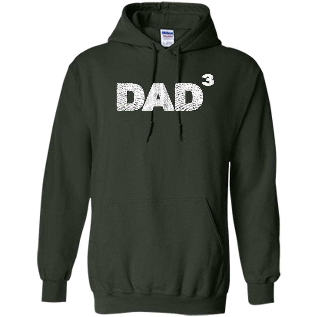 Fathers Day T-shirt Dad 3 Forest Green