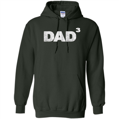 Fathers Day T-shirt Dad 3 Forest Green
