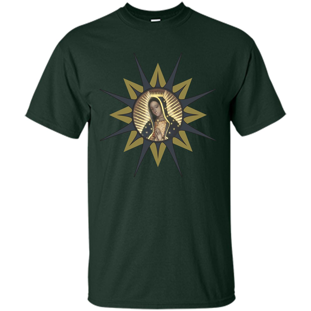 Virgen de Guadalupe T-shirt Forest Green