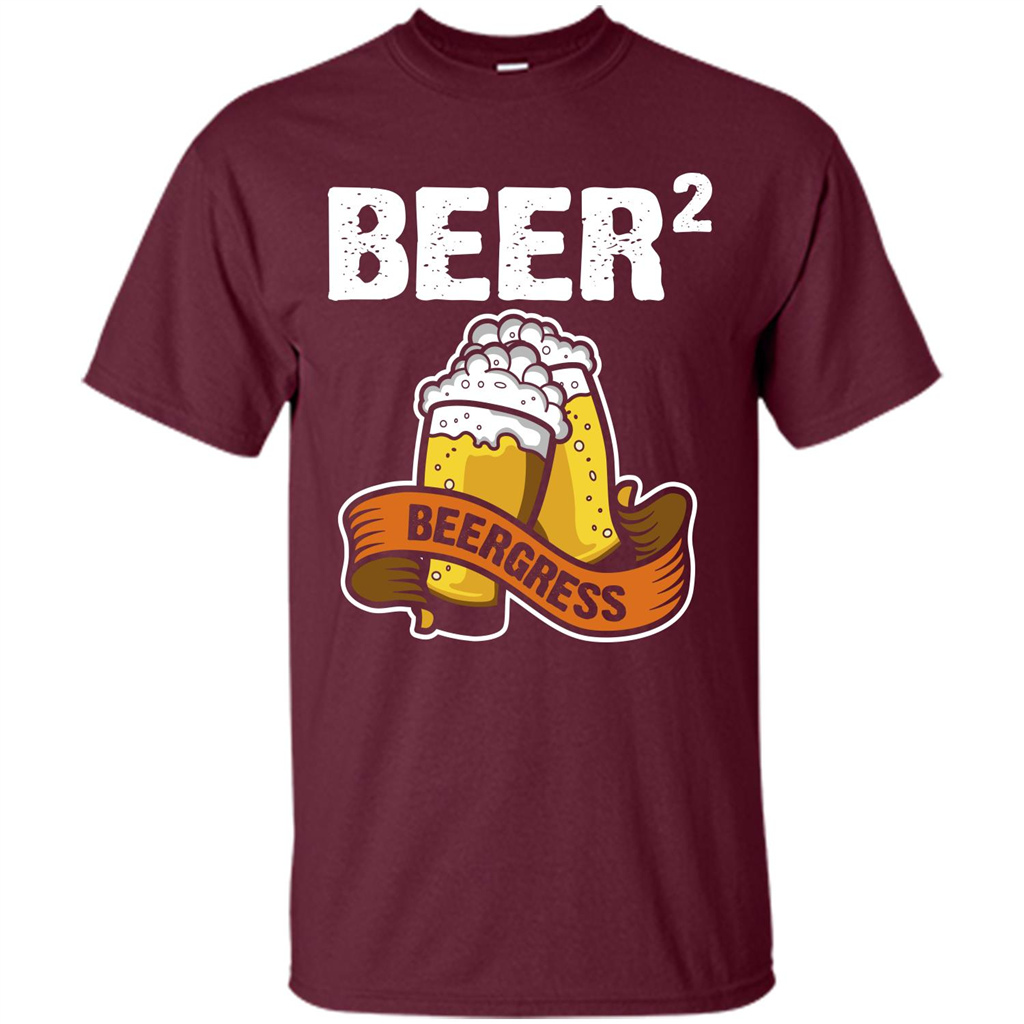 Beer T-shirt Beergress Maroon