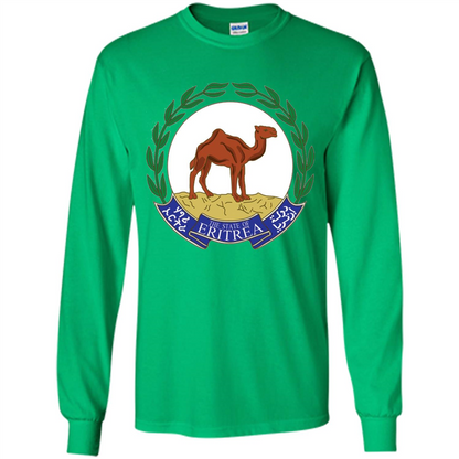 Eritrea Emblem T-shirt National Heritage Pride Irish Green