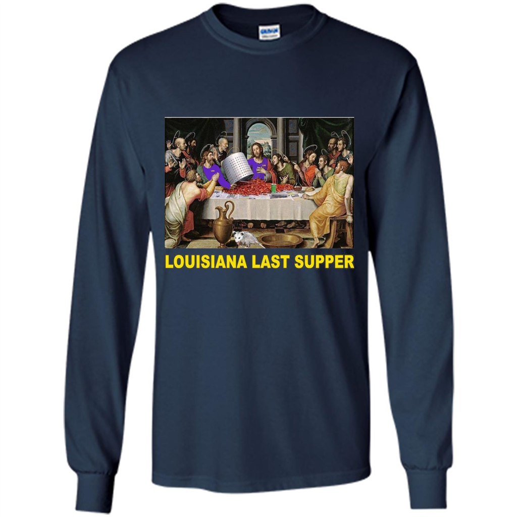 Louisiana Last Supper T-shirt Navy