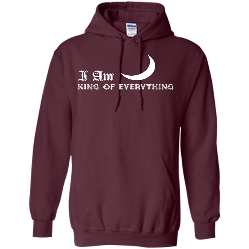 I Am King Of Everything T-shirt Maroon