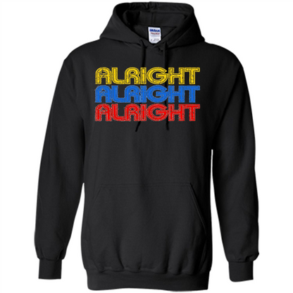 Alright Alright Alright T-shirt Black