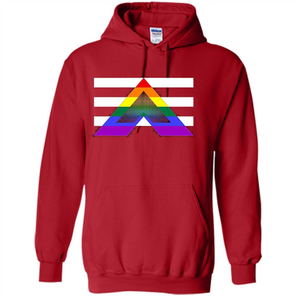 LGBT Pride Straight Ally Pride Flag T-Shirt Red