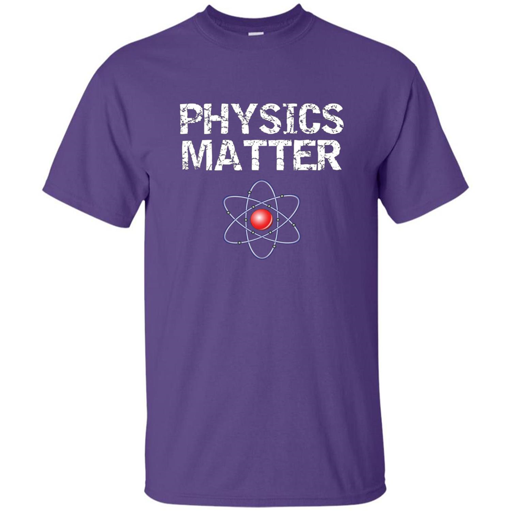 Physics T-shirt Physíc Matter T-shirt Purple