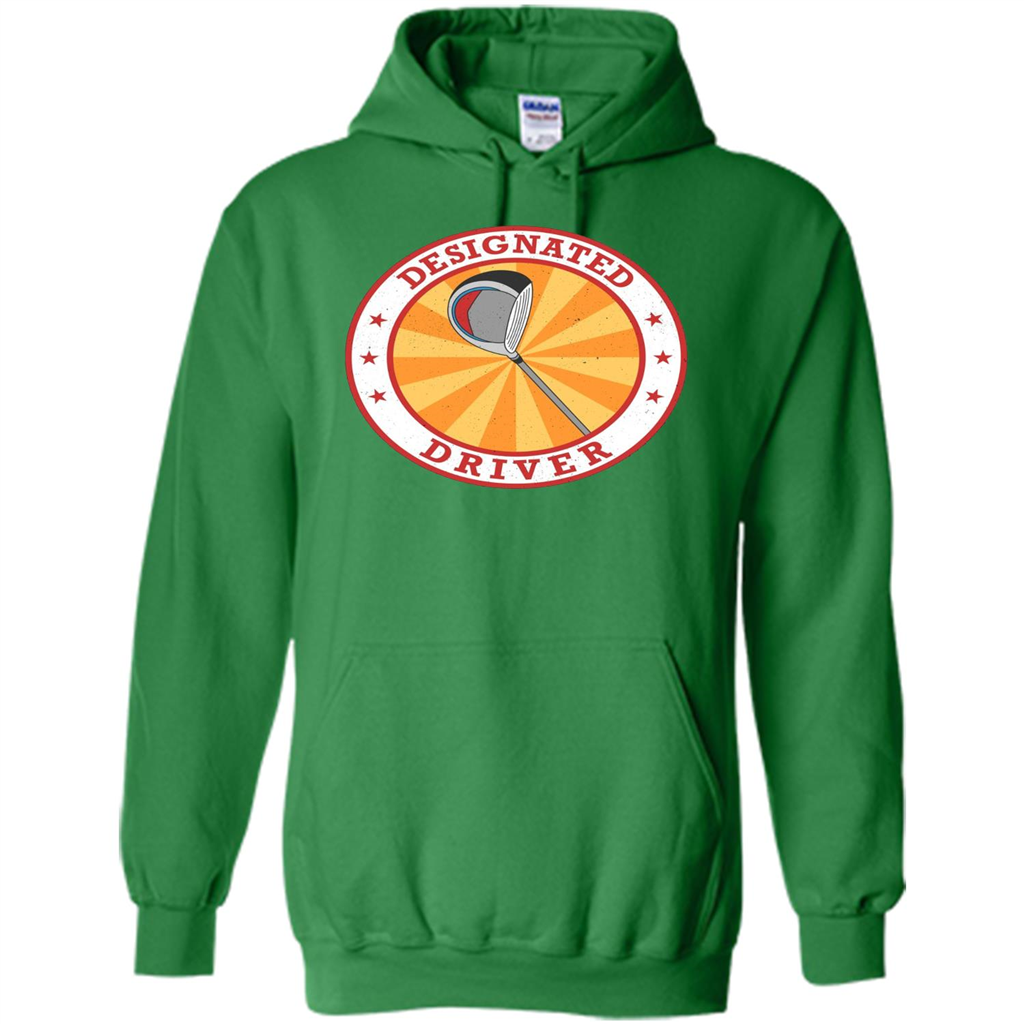 Golf T-shirt Designated Driver Funny Golf T-shirt Irish Green