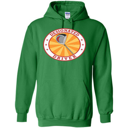 Golf T-shirt Designated Driver Funny Golf T-shirt Irish Green