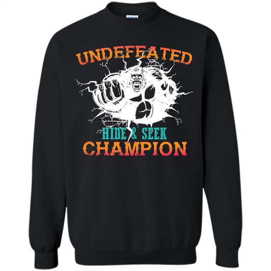 Undefeated Hide and Seek Champion T-shirt Black