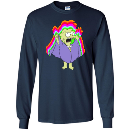 Lizard Queen T-shirt Navy