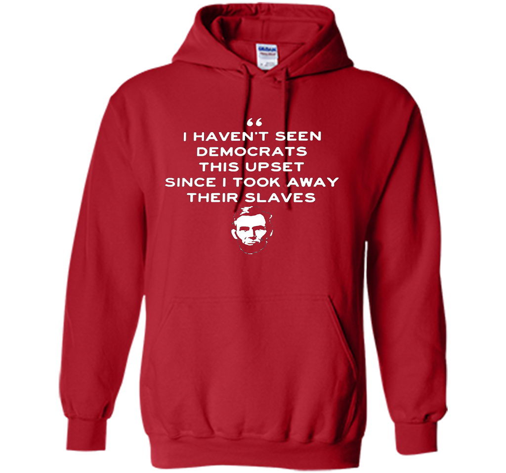 Political T-shirt I Haven't Seen Democrats T-shirt Red