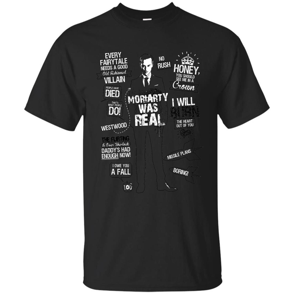 Good Old Fashioned Villain Quotes I Will Burn T-shirt