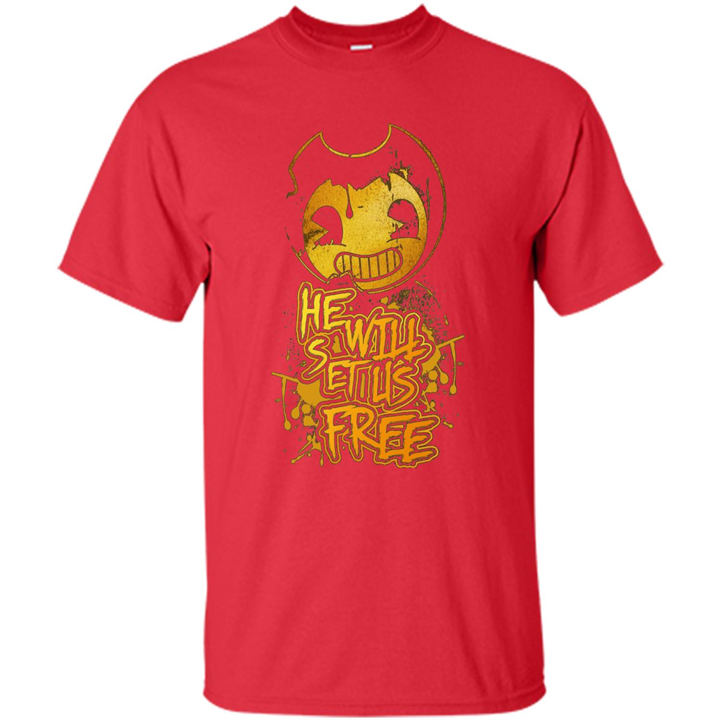 He Will Set Us Free T-shirt Red