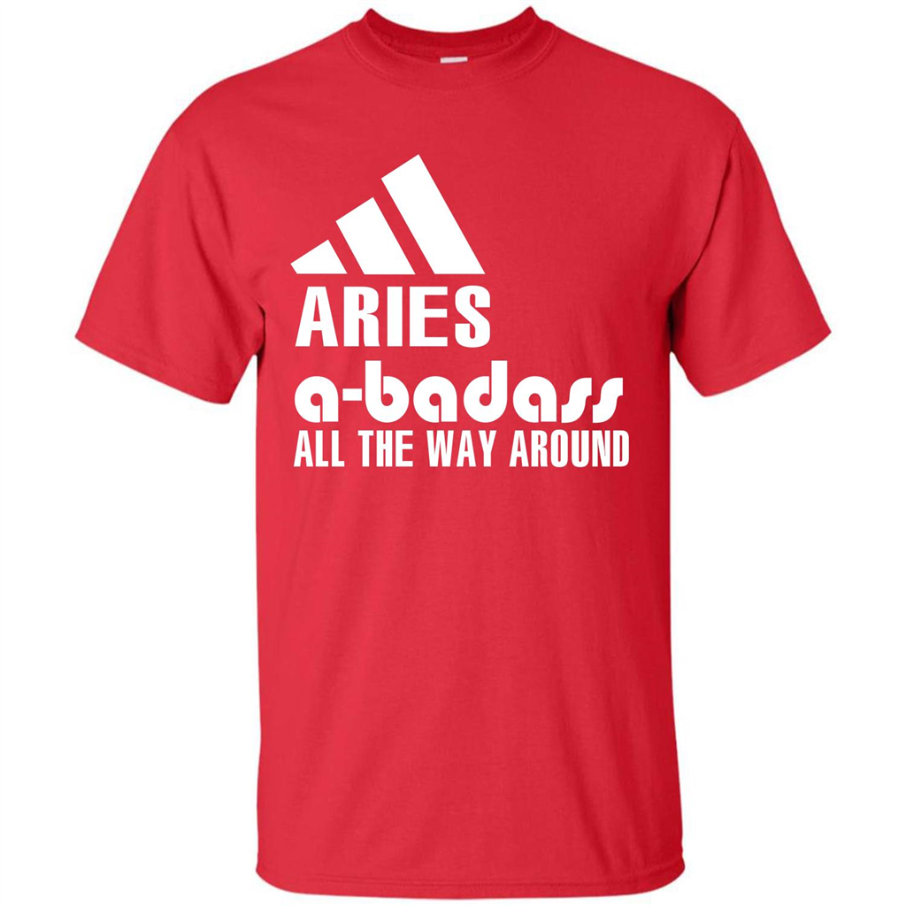 Aries A-Badass All The Way Around T-shirt Red