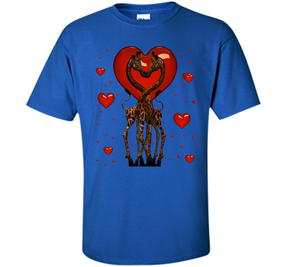 Giraffe Graphic Tee Women Kids Couples Mother's Day Gifts t-shirt Royal